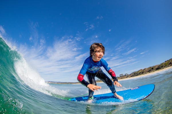Fun and Safe Surfing for Kids in Canggu